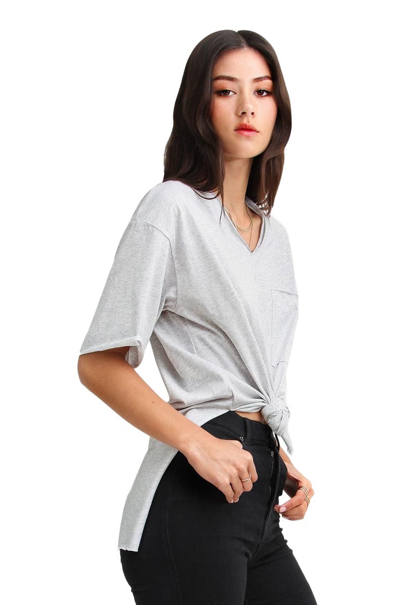 Belle & Bloom Brave Soul Oversized T-Shirt, Alternate, color, Grey