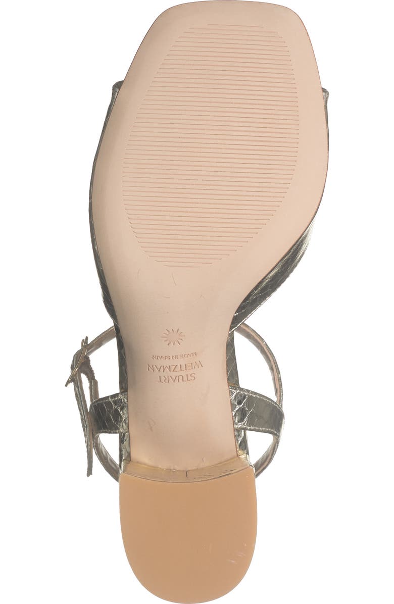Stuart Weitzman Tia Sandal, Alternate, color, Platino