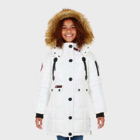 Girls
 Long Faux Fur Parka