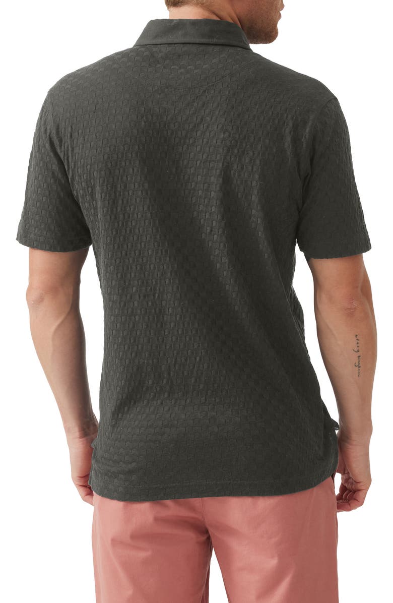 Rodd & Gunn Huntsbury Texture Polo, Alternate, color, Olive