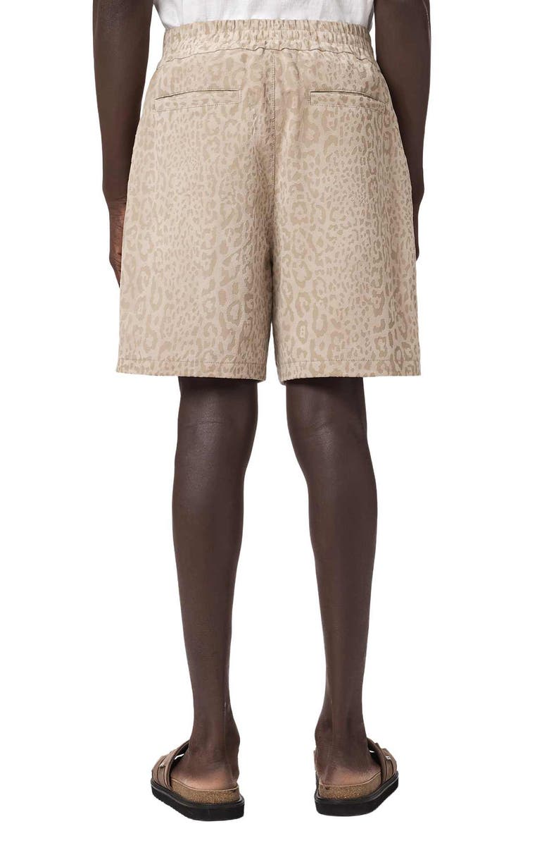 AllSaints Hockley Suede Shorts, Alternate, color, Pasilla Brown