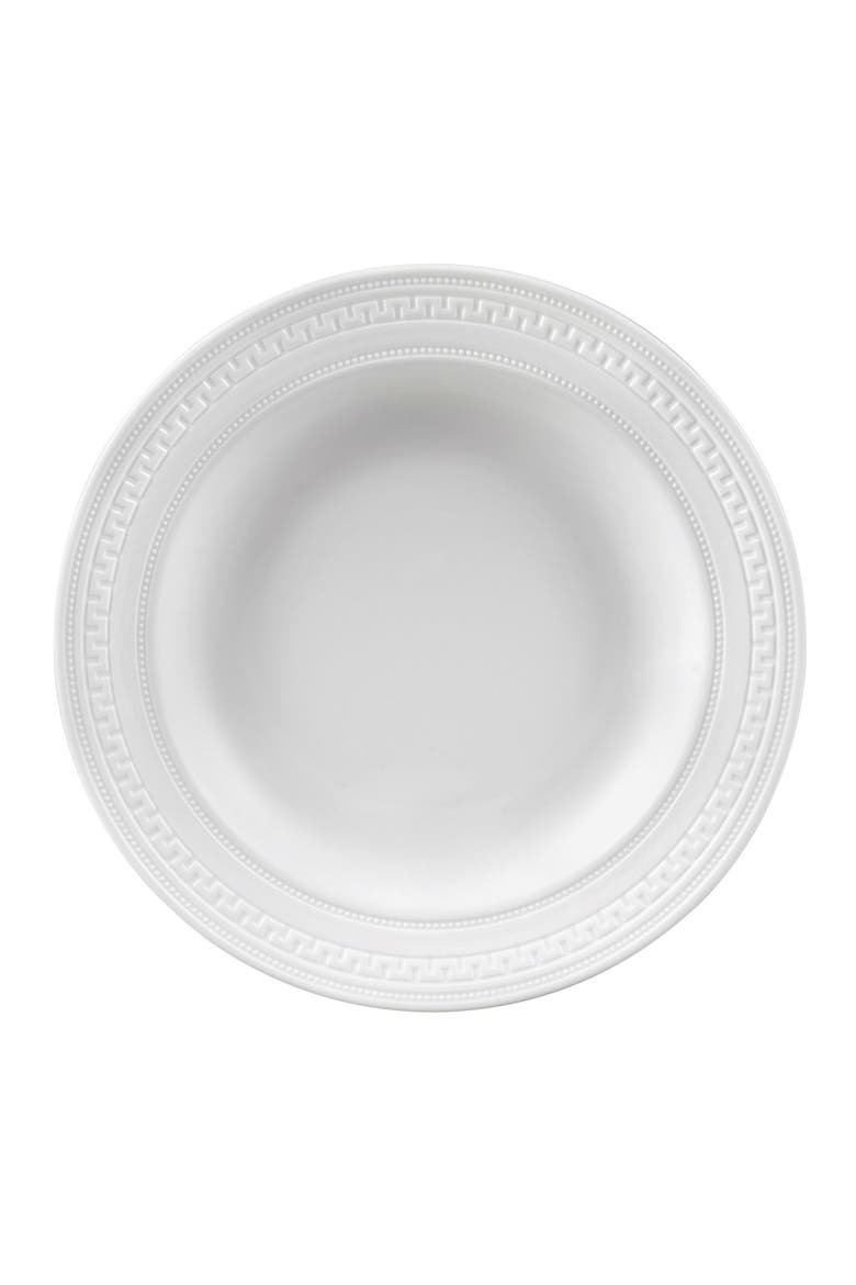 Intaglio Bone China Soup Bowl, Main, color, WHITE
