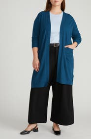 Universal Standard Long Open Front Cardigan