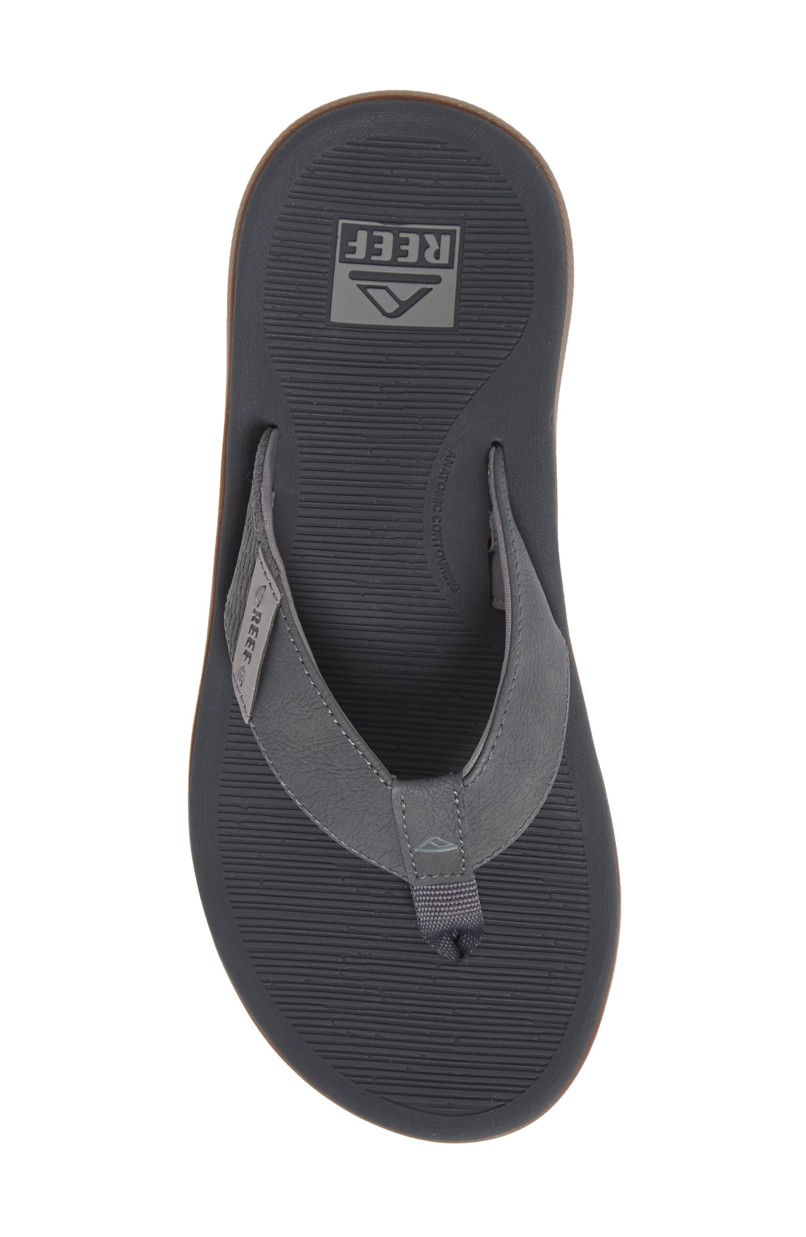 Reef Santa Ana Flip Flop, Alternate, color, Grey