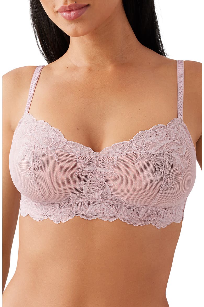 Vivid Attraction Bralette, Main, color, WOODROSE