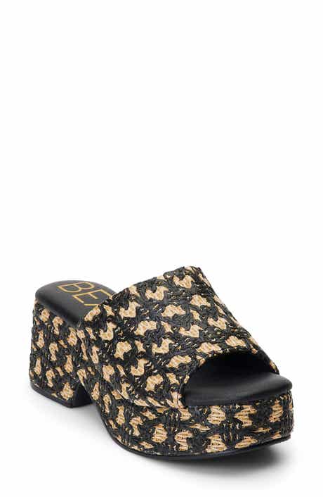BEACH BY MATISSE Cruz Platform Slide Sandal