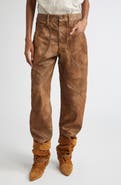 Isabel Marant Étoile Kelvina Faux Leather Pants