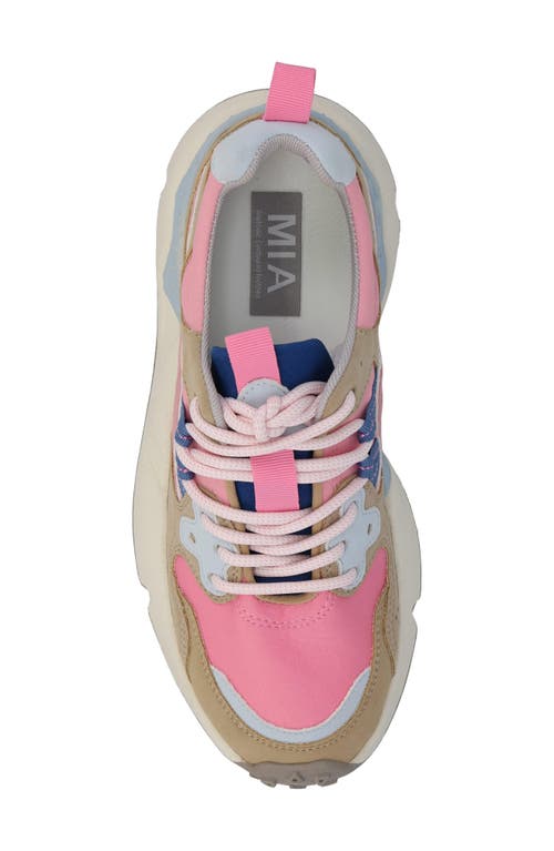Mia Field Sneaker In Pink Multi