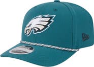 New Era Men's New Era Midnight Green Philadelphia Eagles Gameday Multi Rope 9SEVENTY Stretch-Snap Hat