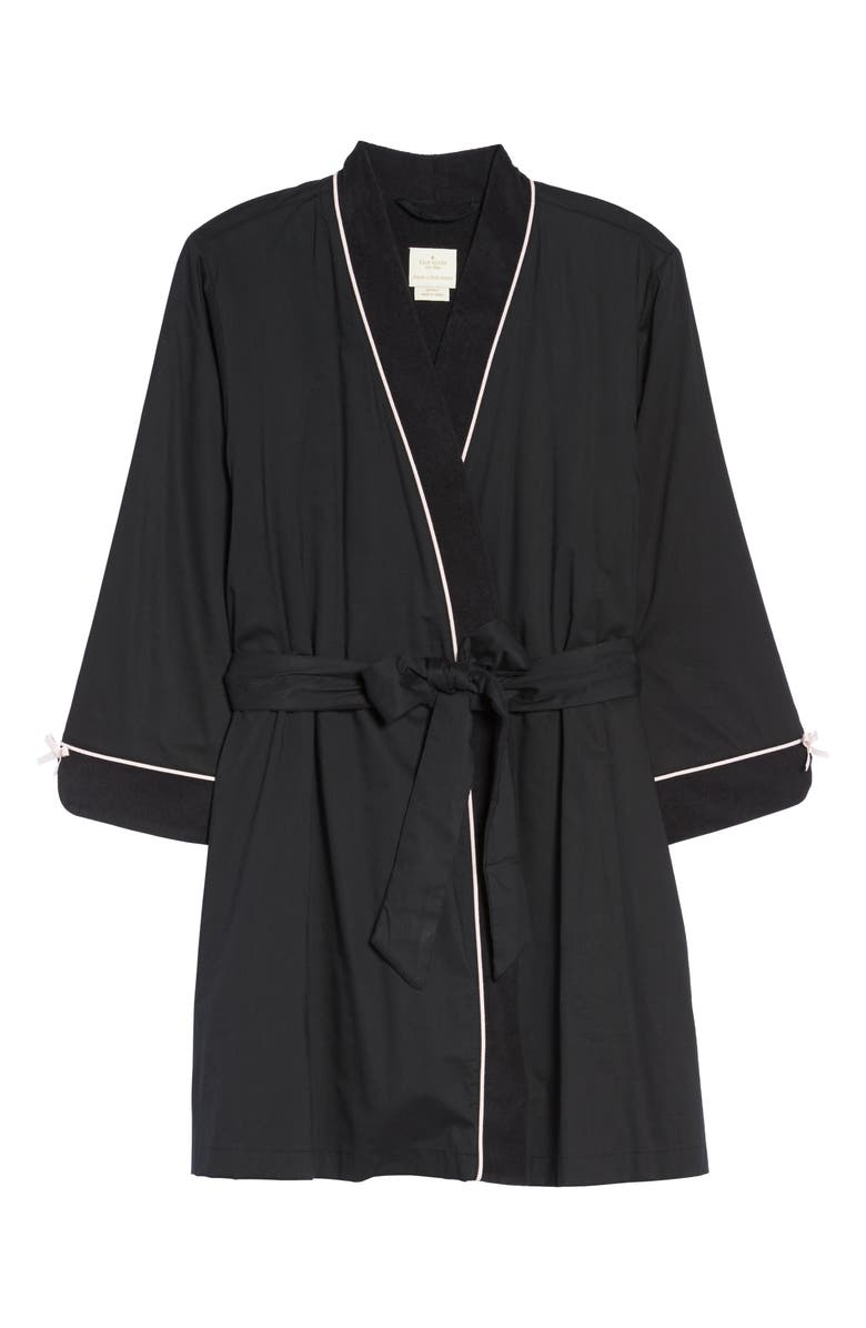 ZDNU KATE SPADE kate spade new york short robe, Alternate, color, 