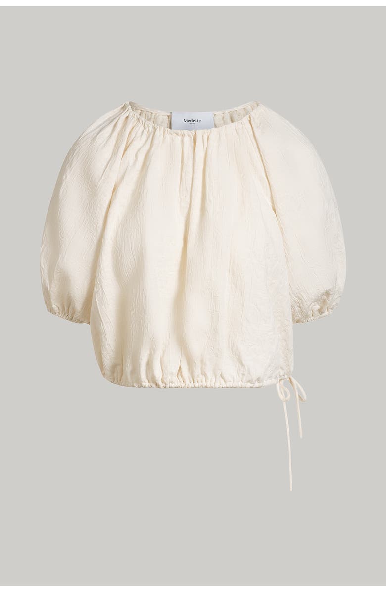 Merlette Lotus Top, Main, color, Cream