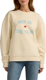 Favorite Daughter Mom of the Year Cotton Sweatshirt