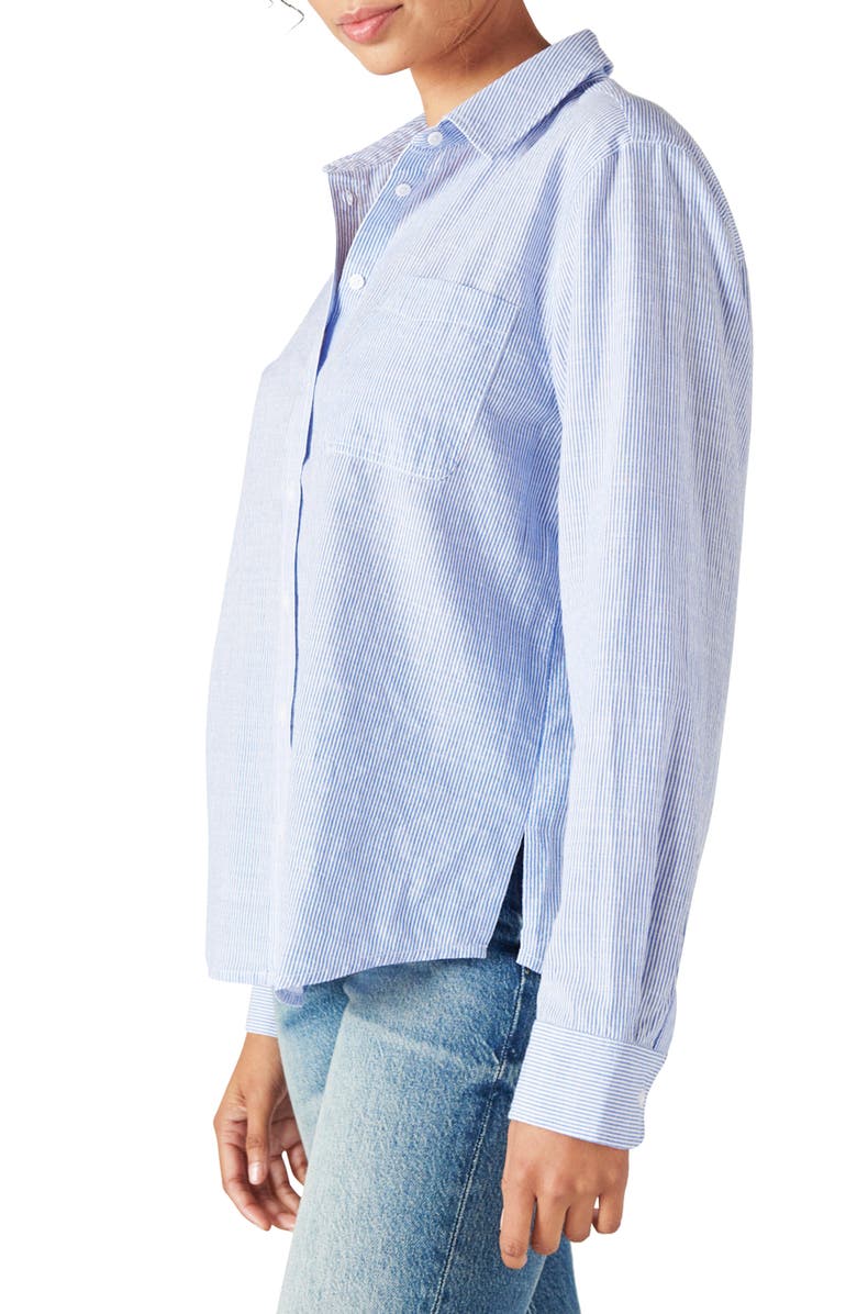 Lucky Brand Boyfriend Button-Up Shirt, Alternate, color, 