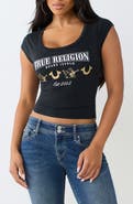 True Religion Scoop Neck Graphic Baby T-Shirt