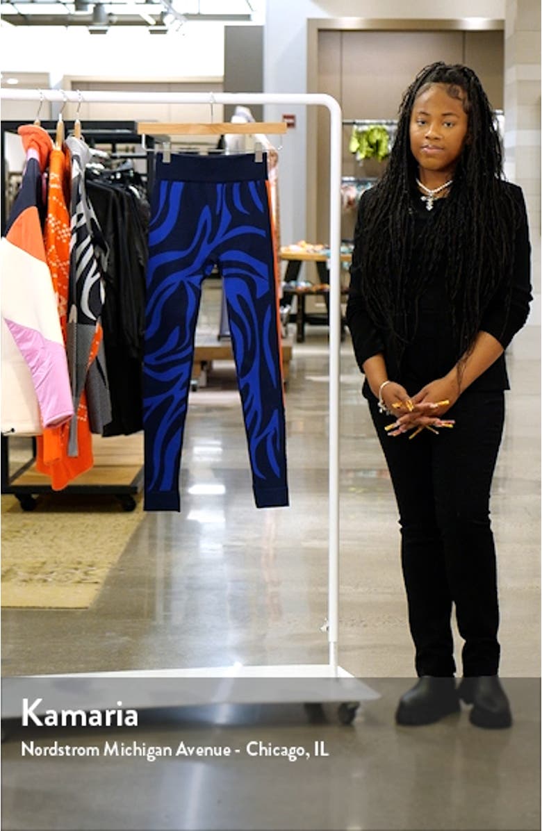 Animal Print Base Layer Leggings, sales video thumbnail