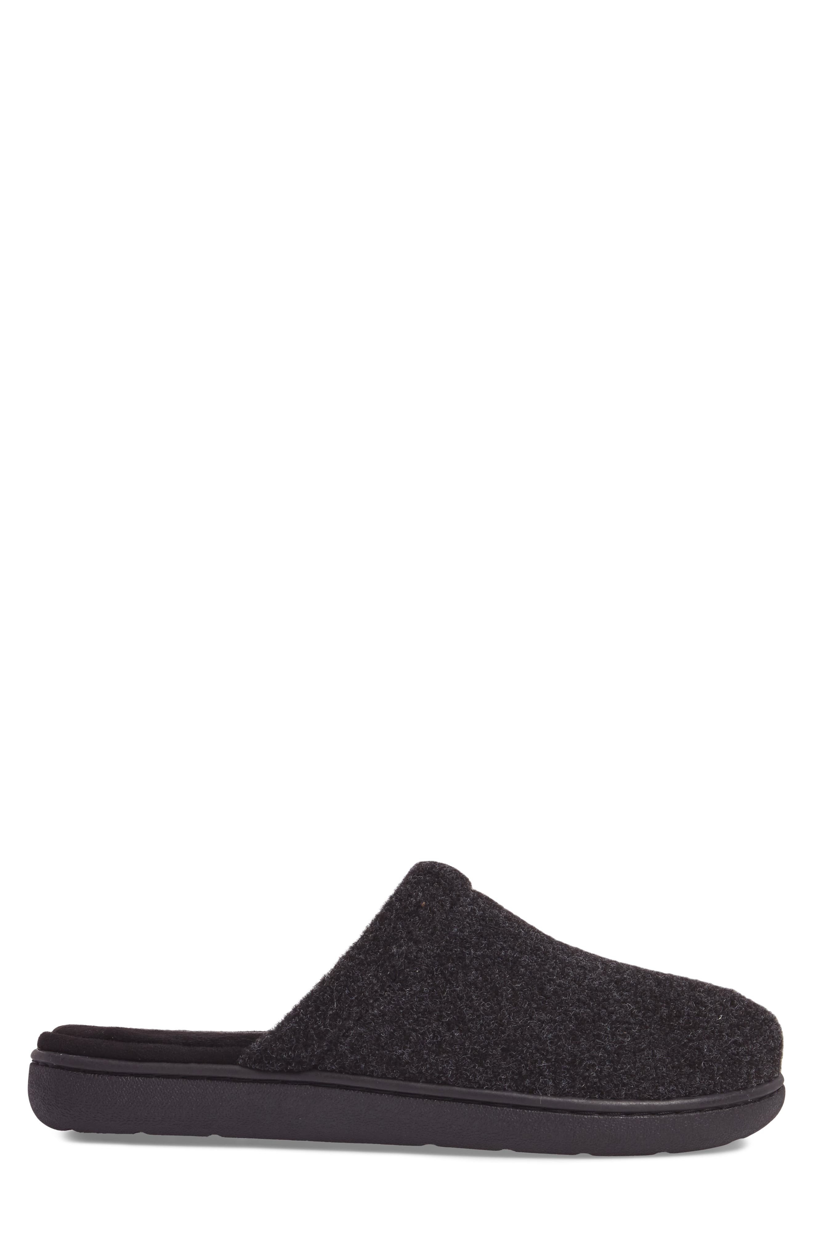 Slipper, Alternate, color, CHARCOAL