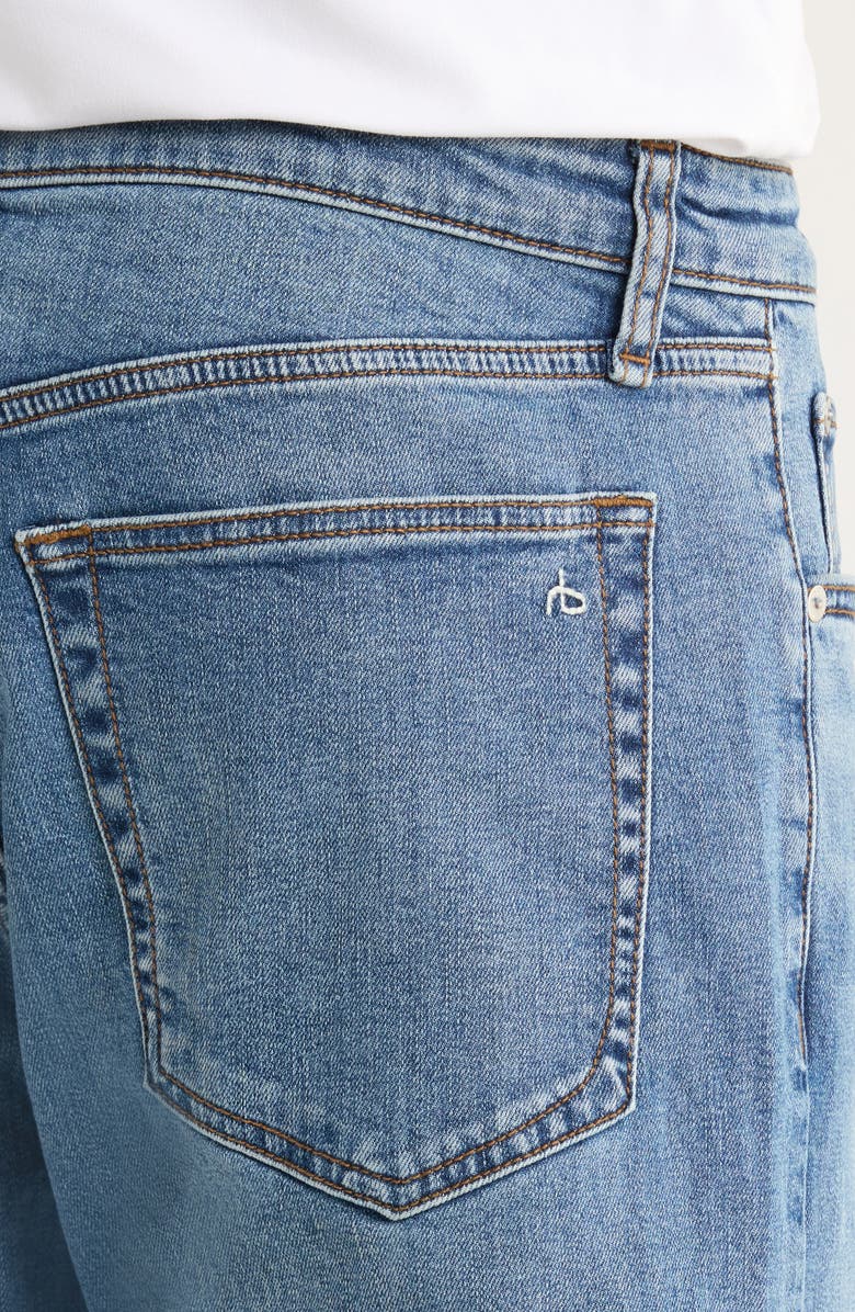 rag & bone Fit 4 Authentic Stretch Straight Leg Jeans, Alternate, color, Gordn