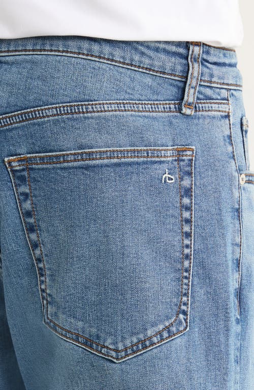 Rag & Bone Fit 4 Authentic Stretch Straight Leg Jeans In Blue