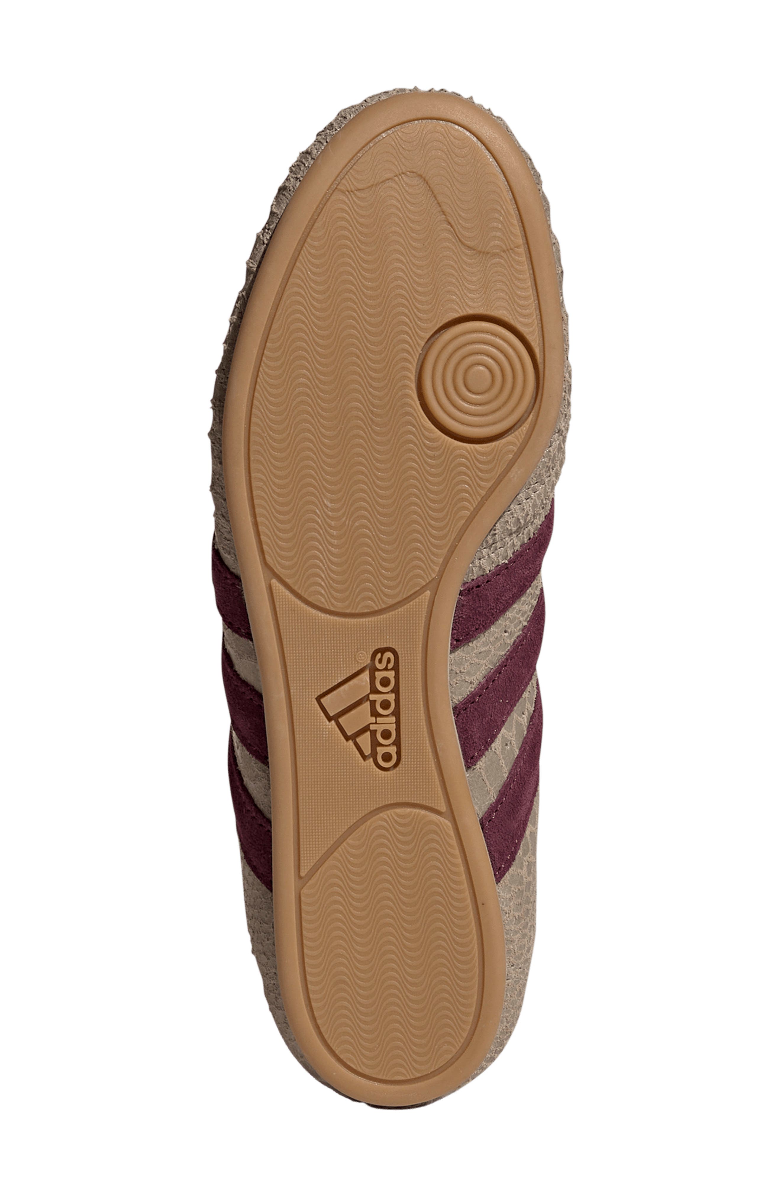 adidas Taekwondo Shoe, Alternate, color, Trace Khaki/ Maroon/ Gum 3