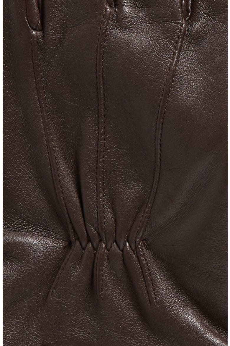 Points Leather Gloves, Alternate, color, JAVA