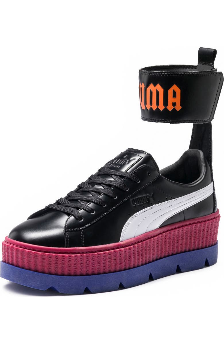 PUMA FENTY PUMA by Rihanna Ankle Strap Creeper Sneaker, Main, color,