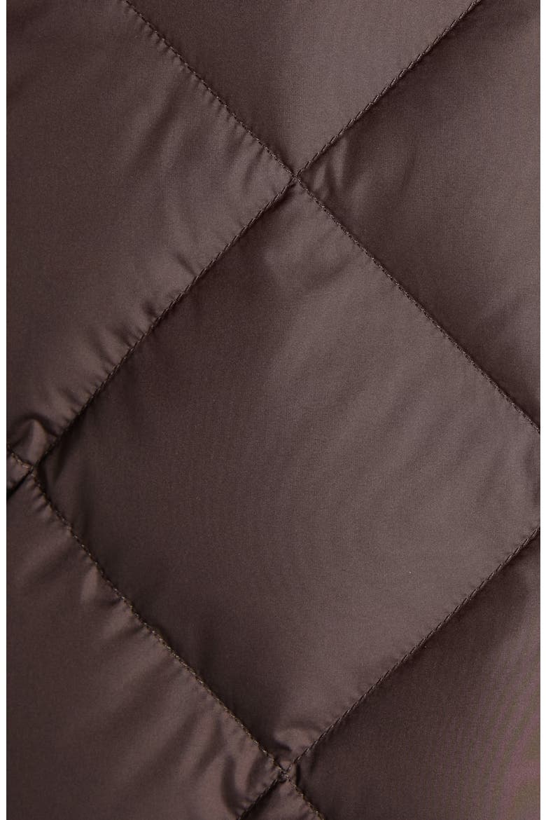 Chobe Quilted Vest, Alternate, color, BROWN