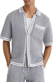Reiss Meadows Button Front Shirt