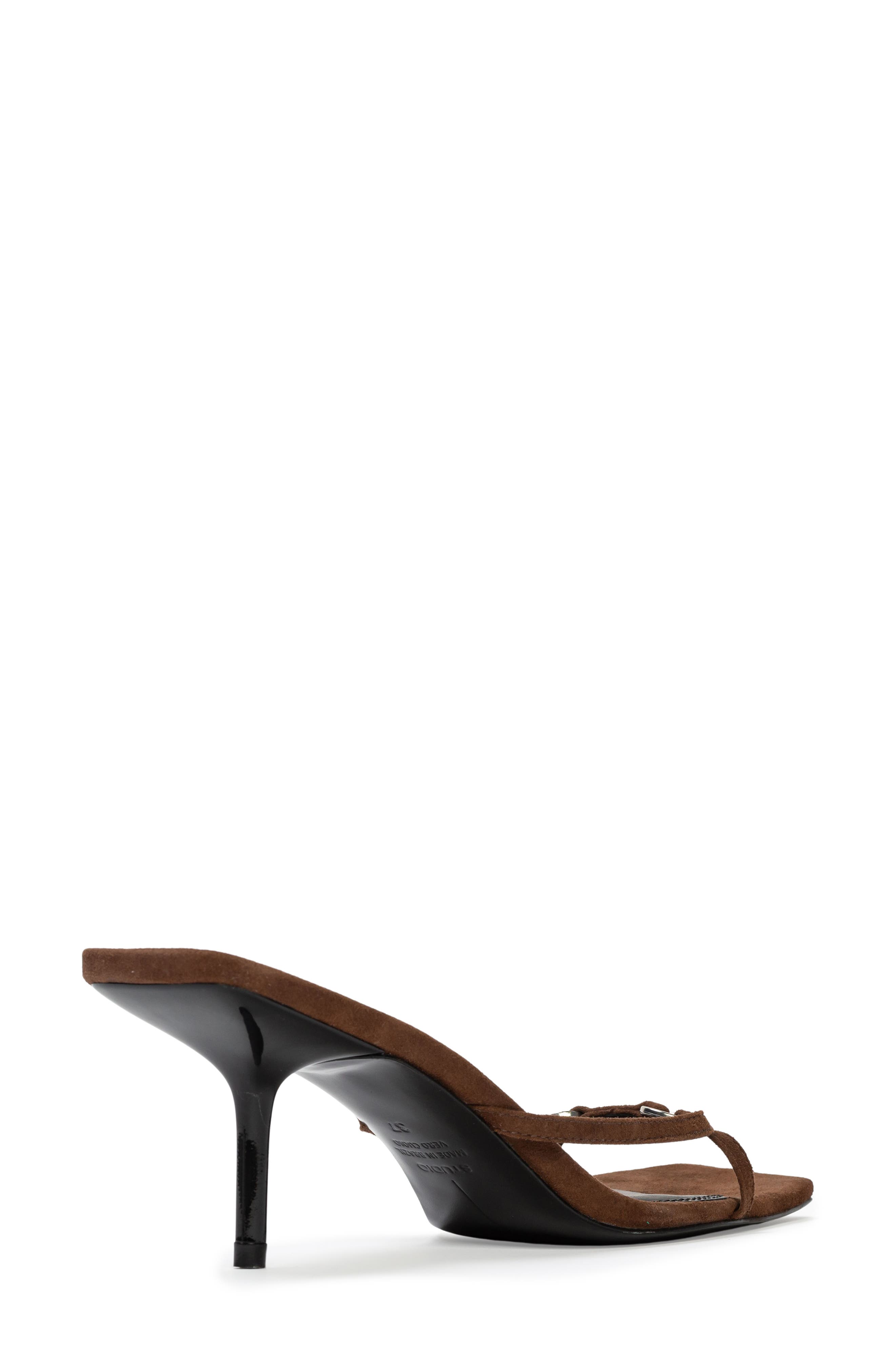 BLACK SUEDE STUDIO Frankie 65 Sandal, Alternate, color, Brown