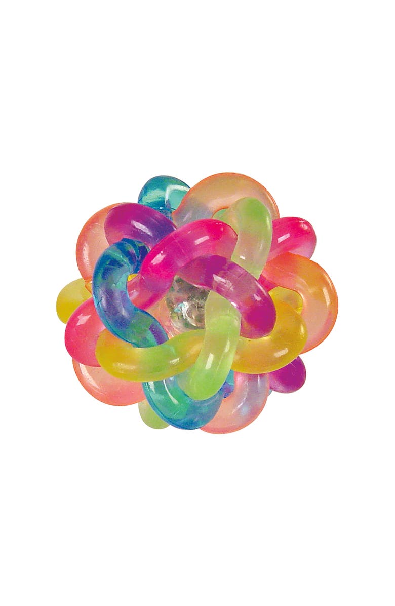 Toysmith Nightzone Orbit Light Up Skip Ball, Alternate, color, Multicolored