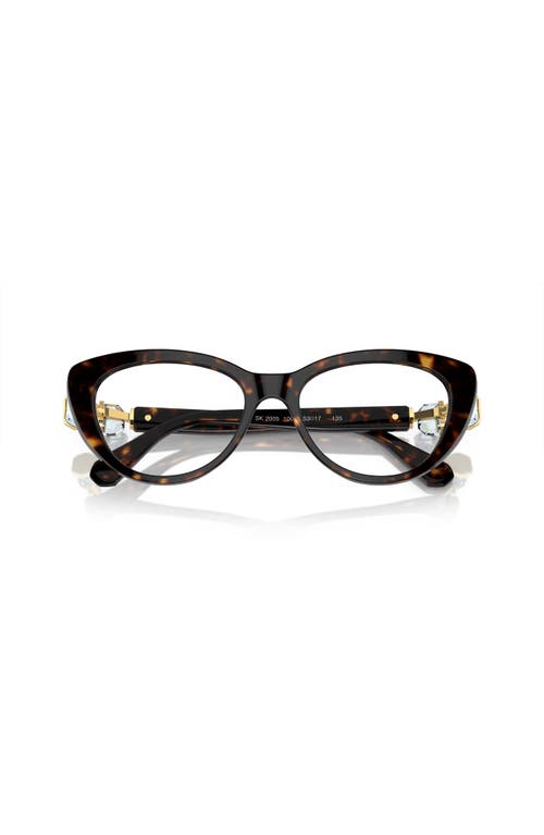Swarovski 51mm Cat Eye Optical Glasses In Multi