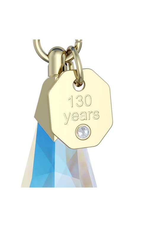 Swarovski 2025 Annual Edition Anniversary Crystal Snowflake Ornament In Blue
