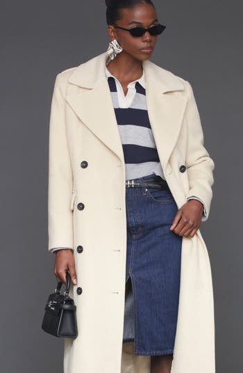 Double Breasted Maxi Coat