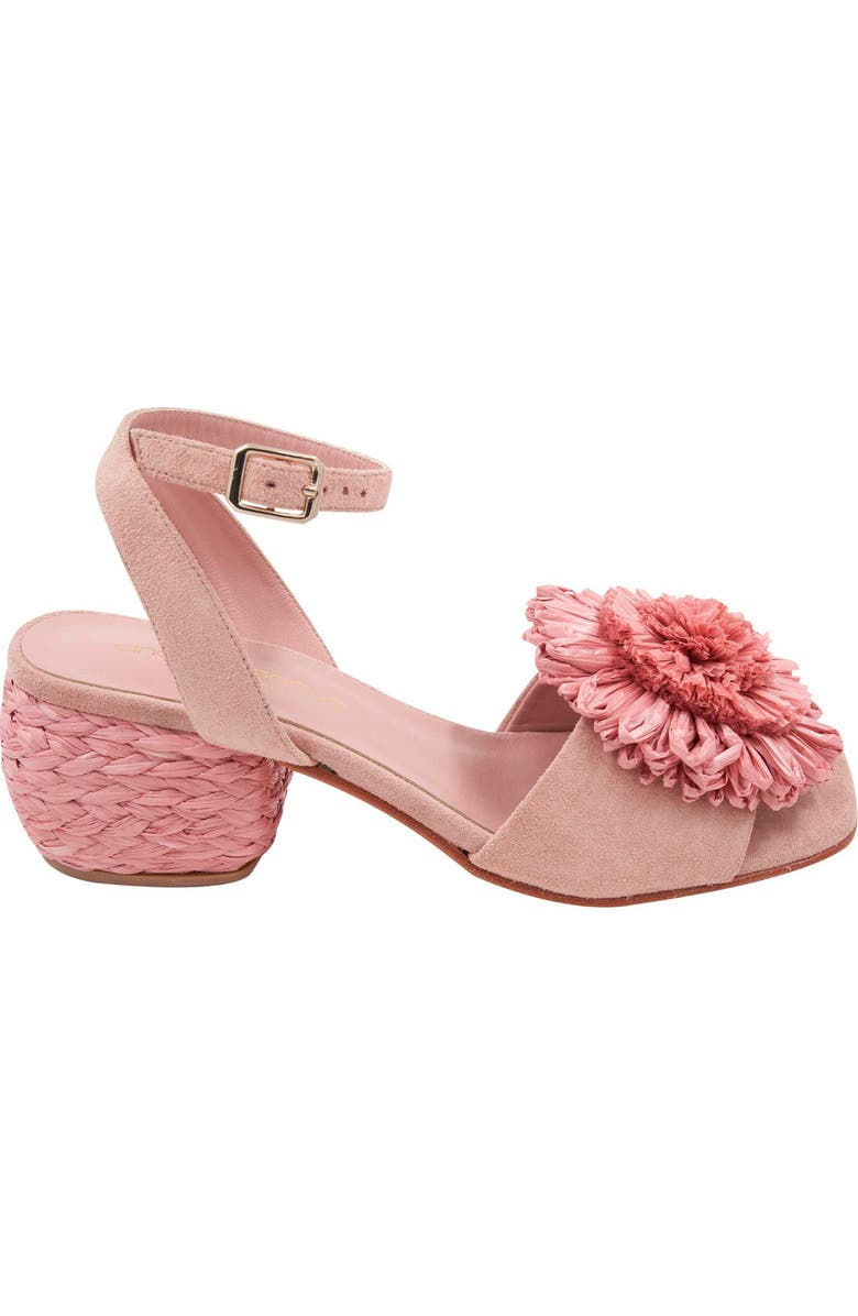 André Assous Reena Ankle Strap Sandal, Alternate, color, Blush