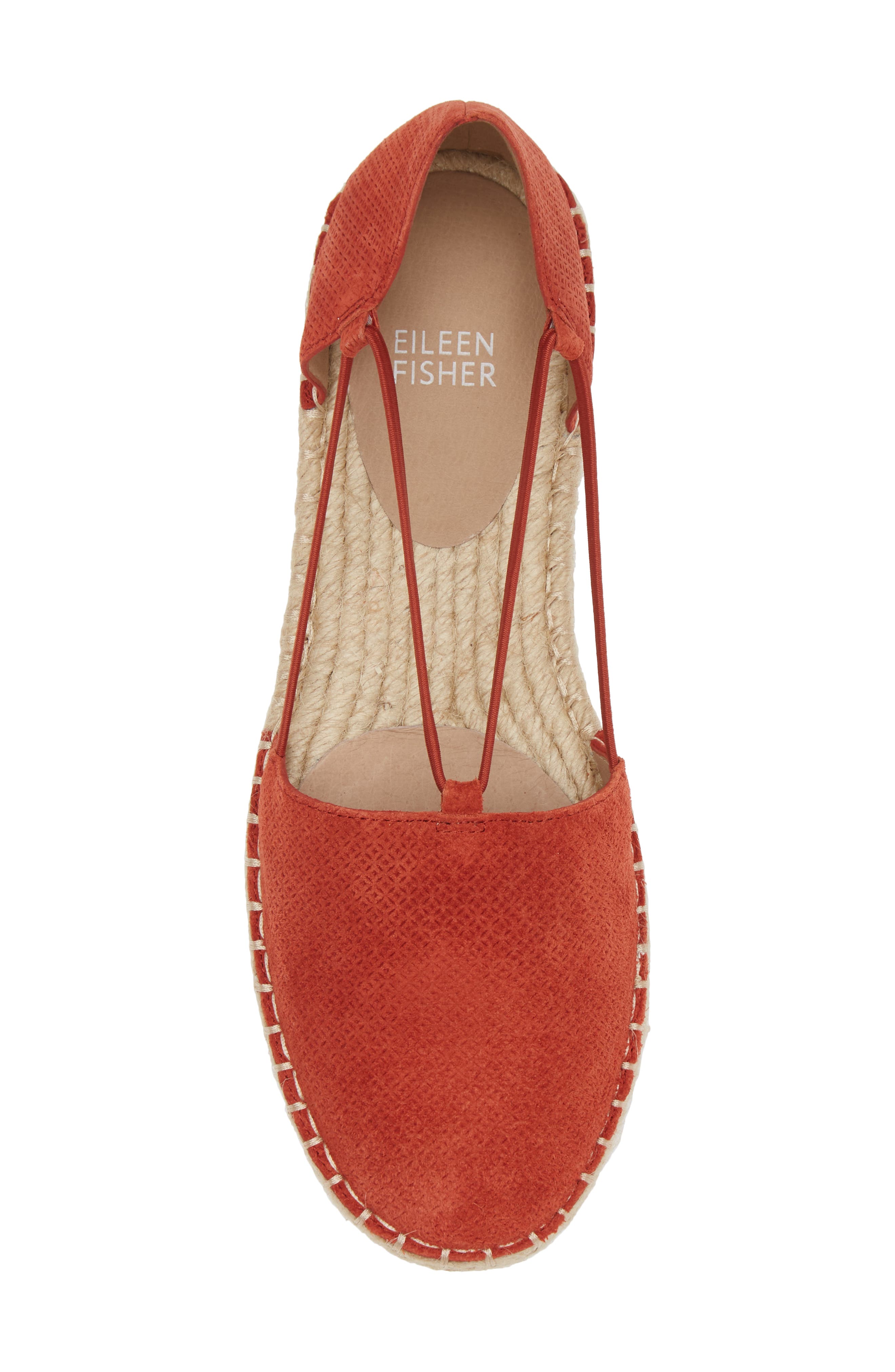 Eileen Fisher Lee Espadrille Flat, Alternate, color, Chili