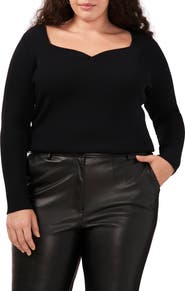 Halogen® Rib Sweater