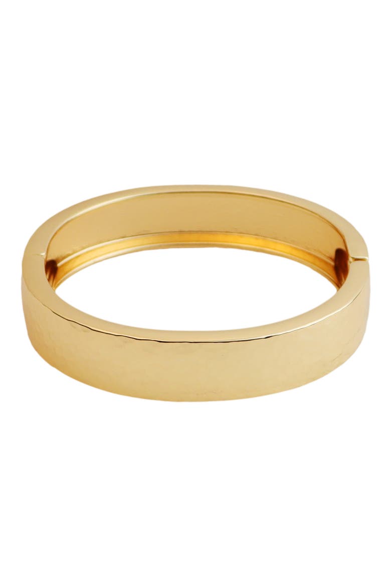 Hinge Bangle Bracelet, Main, color, GOLD