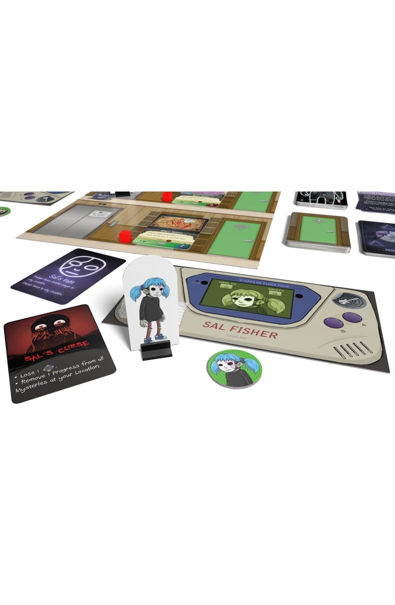 Maestro Media Sally Face Strange Nightmares Cooperative Board Game, Alternate, color,
