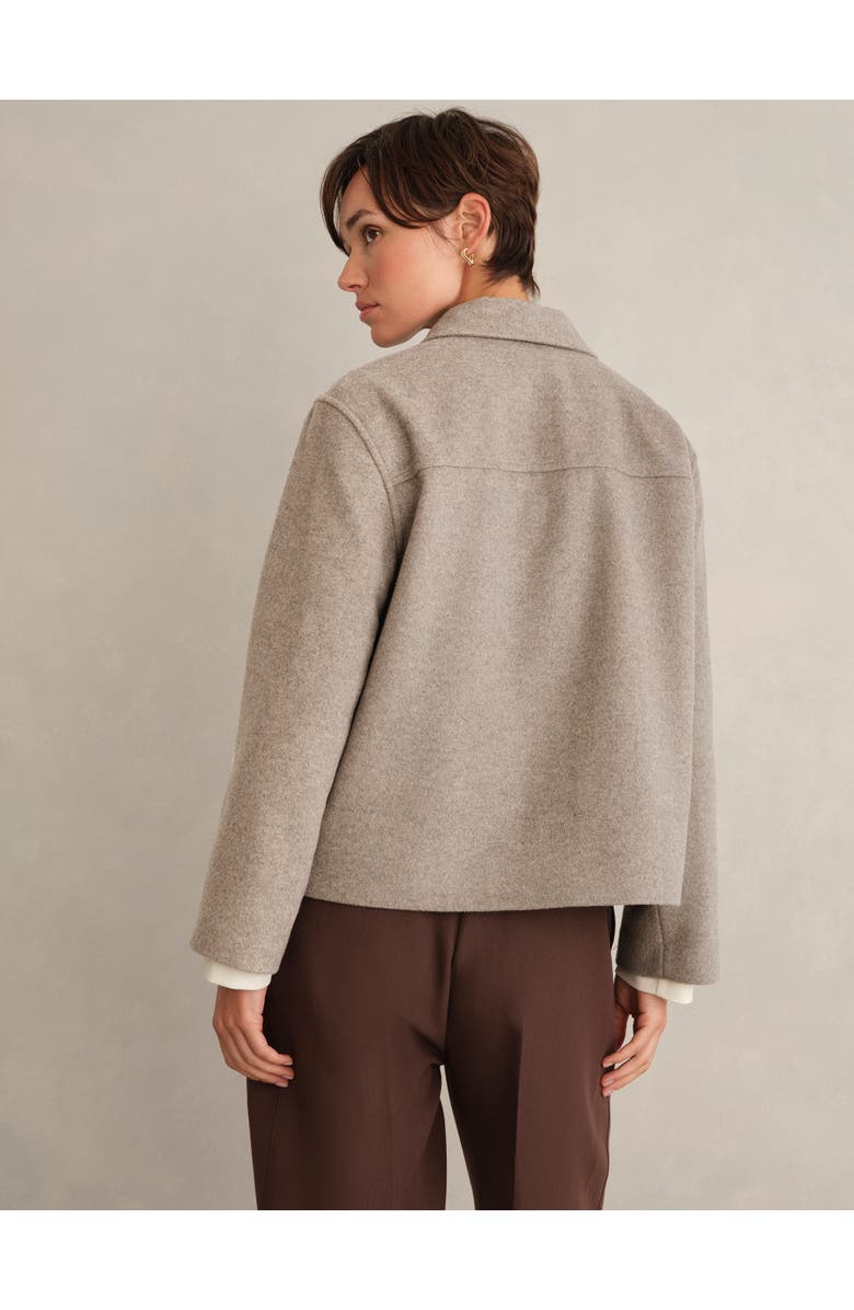 HOBBS LONDON Milly Jacket, Alternate, color, Stone Grey