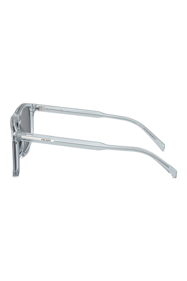 58mm Rectangular Sunglasses, Alternate, color, GREY