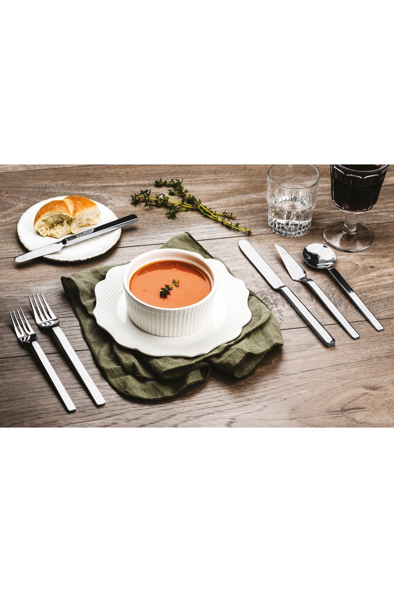 Stile By Pininfarina Flatware Set - 67 Pieces, Alternate, color, Stainless Steel