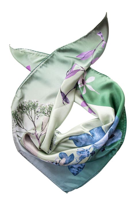 Cristina - Hand Rolled Silk Foulard for Women