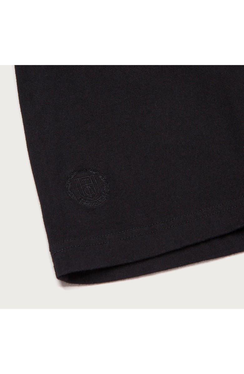 HONOR THE GIFT Crest Logo Embroidered Box T-Shirt, Alternate, color,
