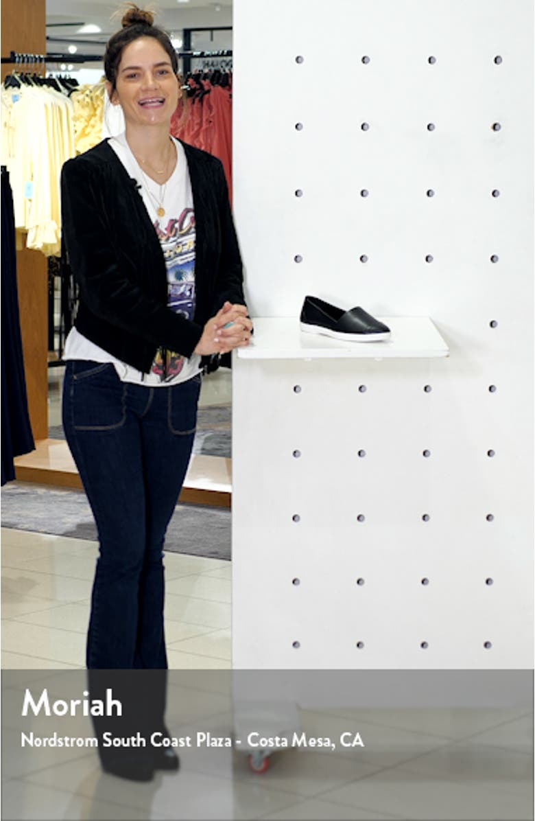 Chespie Cap Toe Slip-On Sneaker, sales video thumbnail