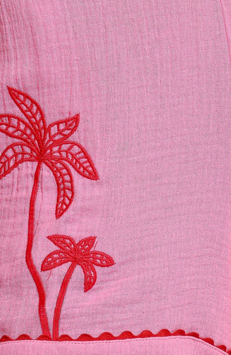 Petal & Pup Catalina Embroidered Shorts, Alternate, color, Pink