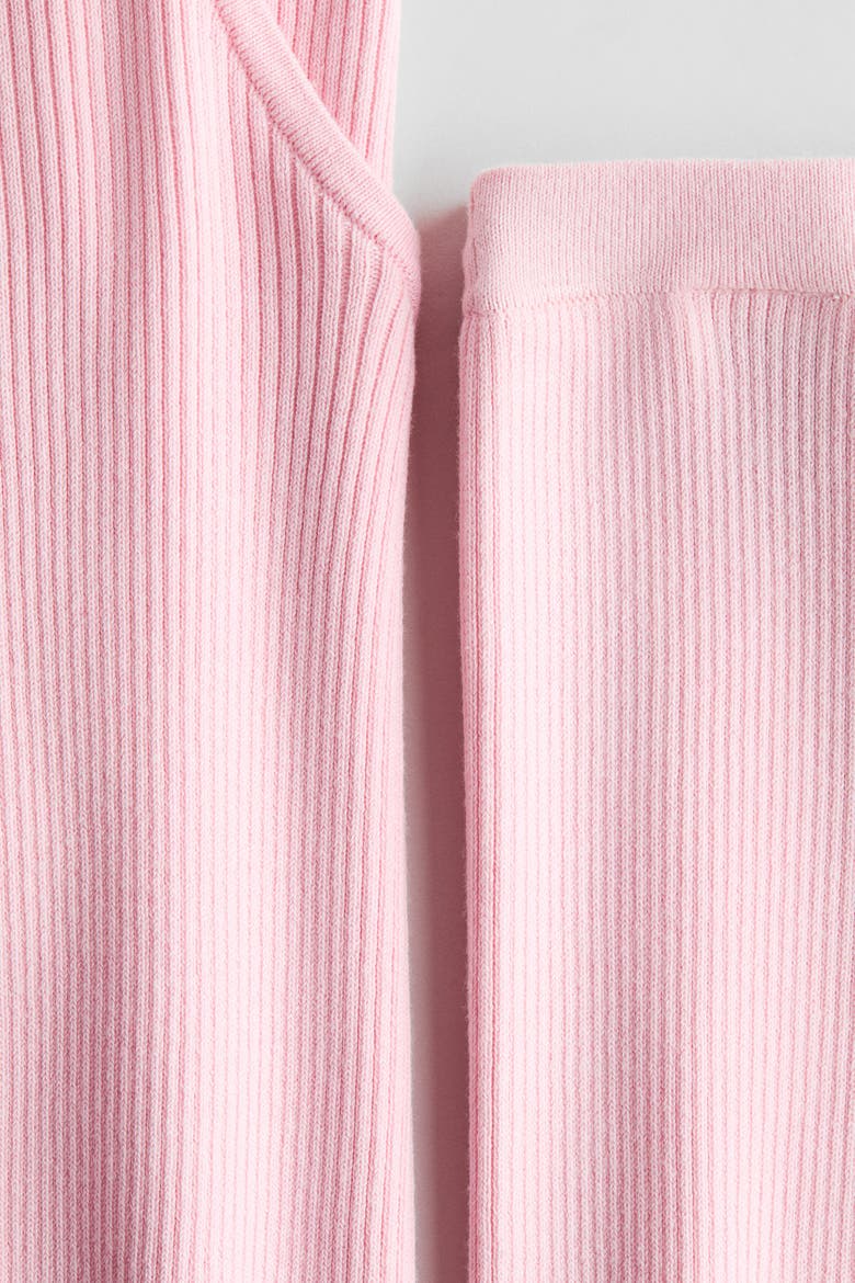 2-piece Top And Leggings Set, Alternate, color, Pink