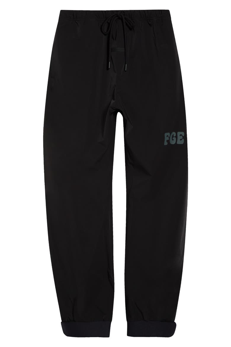 Storm Drawstring Pants, Main, color, VINTAGE BLACK