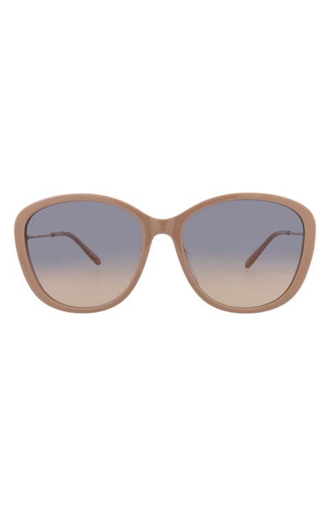 59mm Round Sunglasses