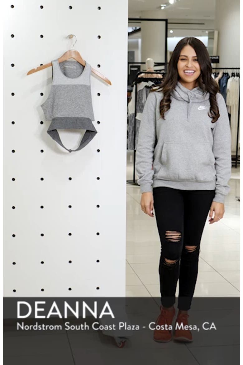 Tri-Tone Slashback Crop Top video