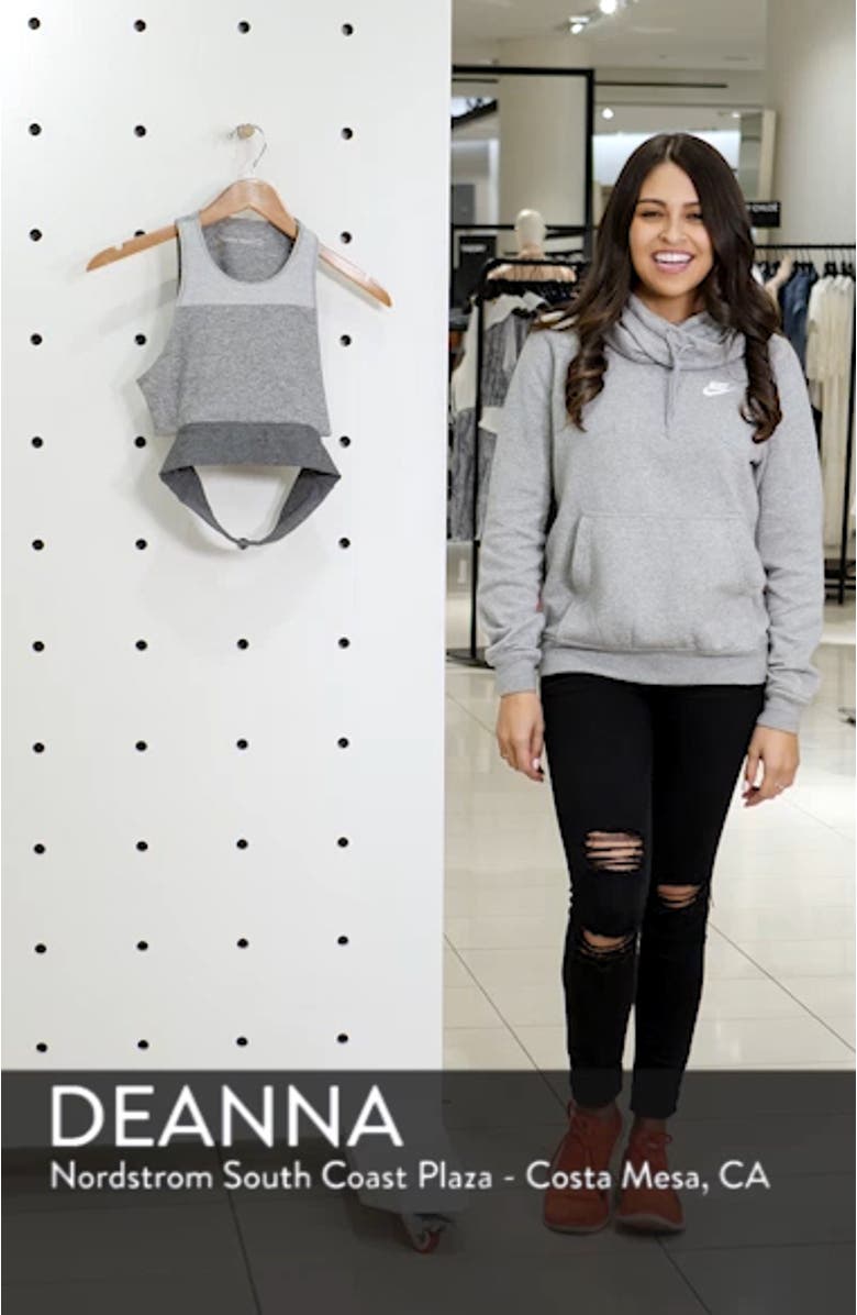 Tri-Tone Slashback Crop Top, sales video thumbnail