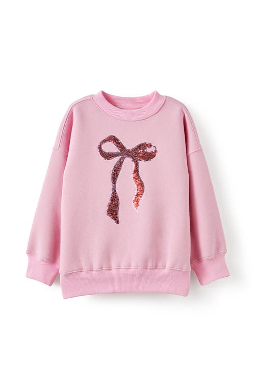 Cotton On Kids Kid's Sammy Oversized Crew In Pink